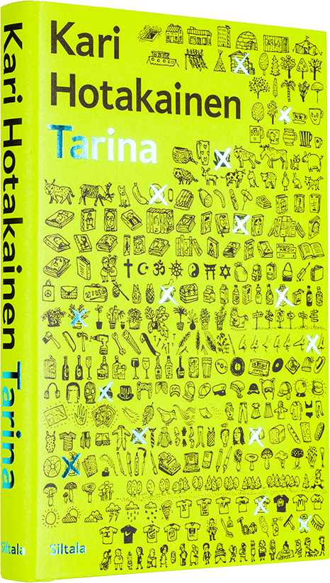 Ett omslag av boken Tarina.