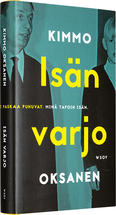 Ett omslag av boken Isän varjo .