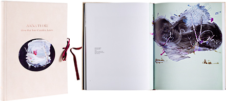 A cover and a spread of the book Anna Tuori - Blow Out Your Candles, Laura<br />
.