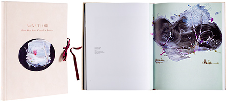 A cover and a spread of the book Anna Tuori - Blow Out Your Candles, Laura<br />
.