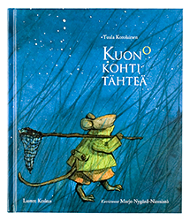 Ett omslag av boken Kuono kohti tähteä.