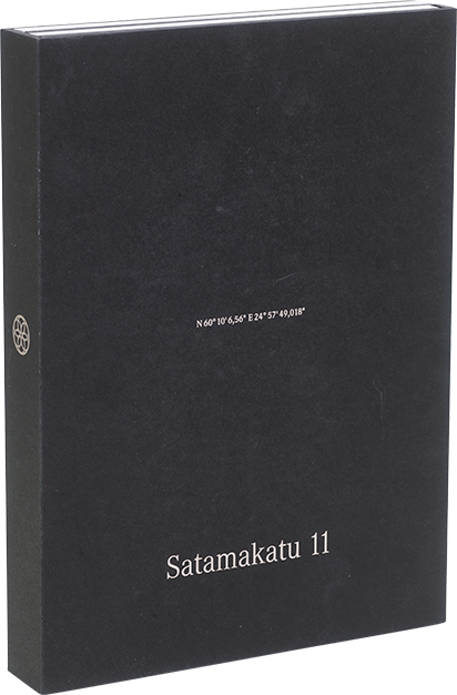 Kansi kirjasta Satamakatu 11.