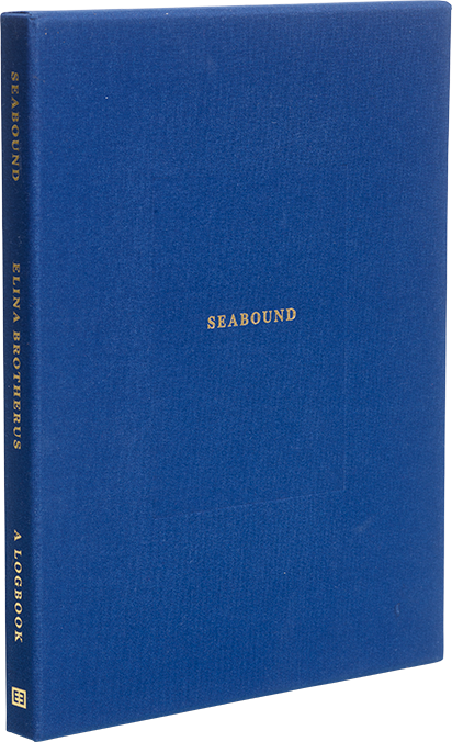 Ett omslag av boken Seabound. A Logbook.